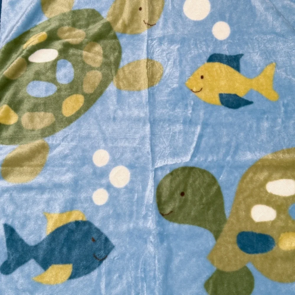 Cocalo Baby | Turtle Reef Plush Blanket